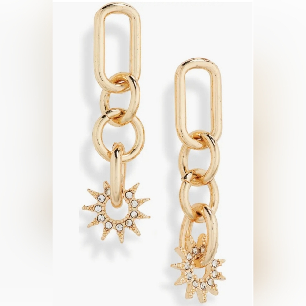 NWT Area Stars 14k Gold Panacea Earrings